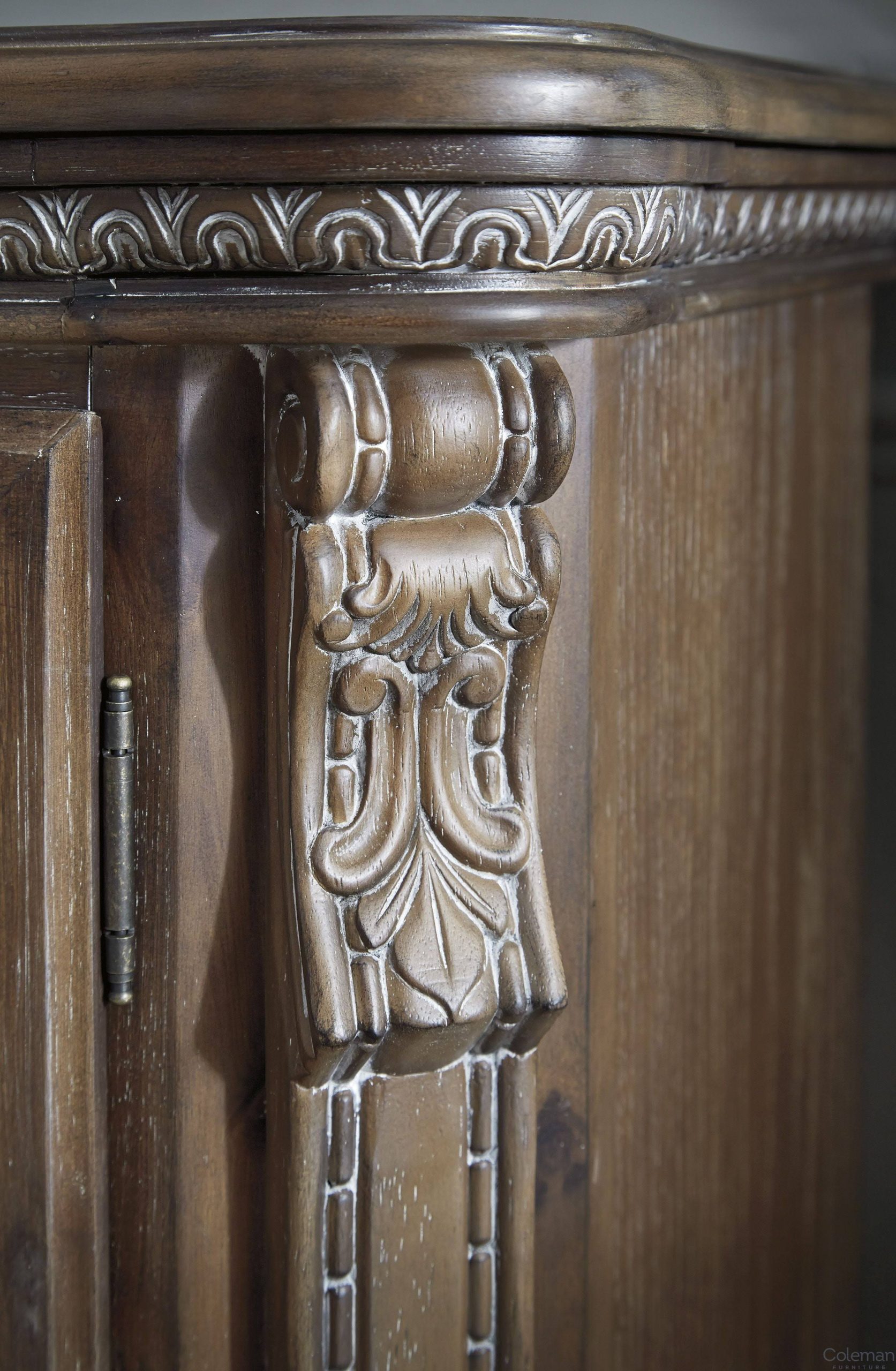 Charmond Extra Large TV Stand w/ Fireplace by Ashley Furniture - Image 2