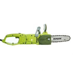 Alternative view of Sun Joe 8-Inch 8.0 Amp 2-in-1 Convertible Pole Chain Saw, Green, Swj806e